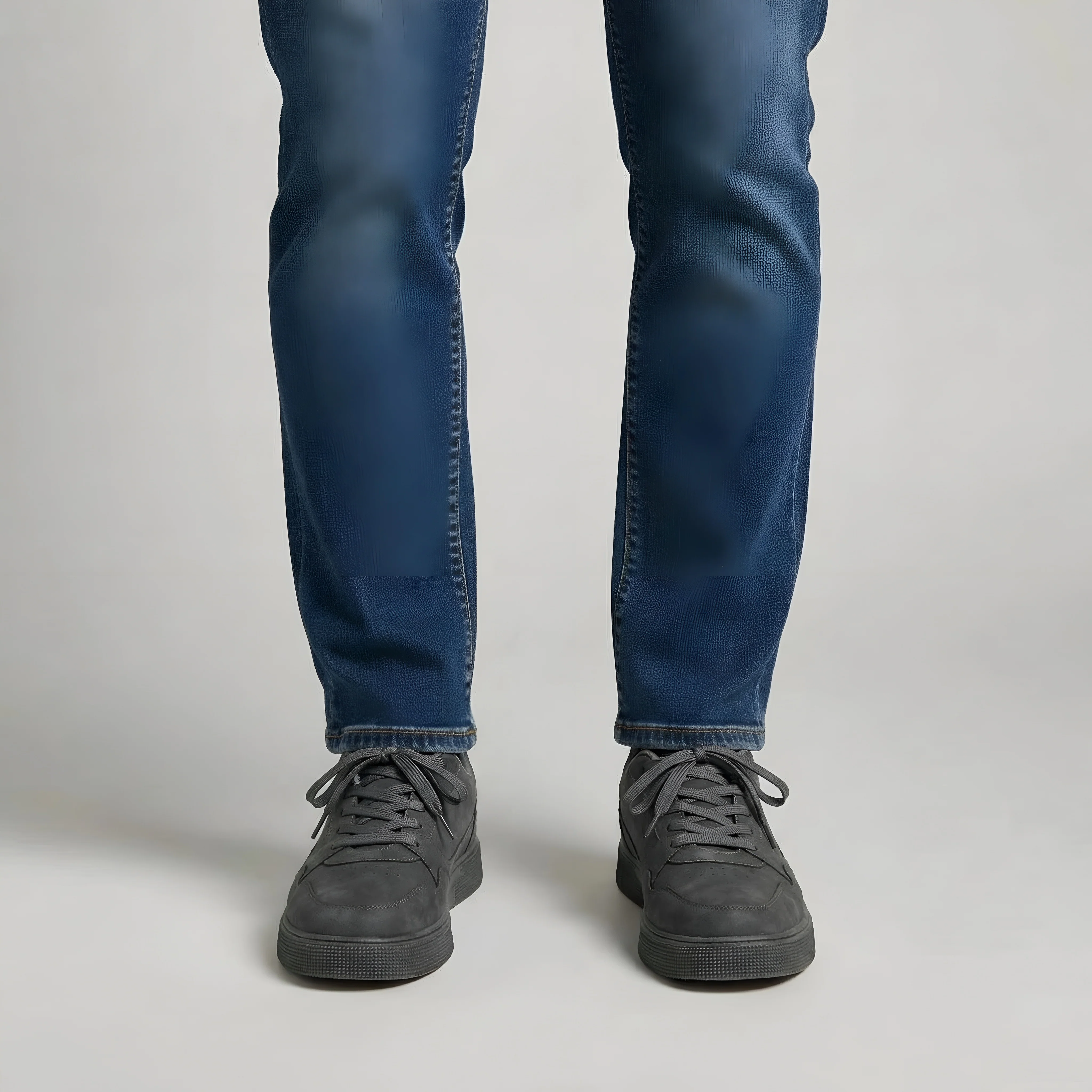 Scarpe Uomo Casual Sneakers in Pelle Sintetica Stringate Comfort Casual - Image 4