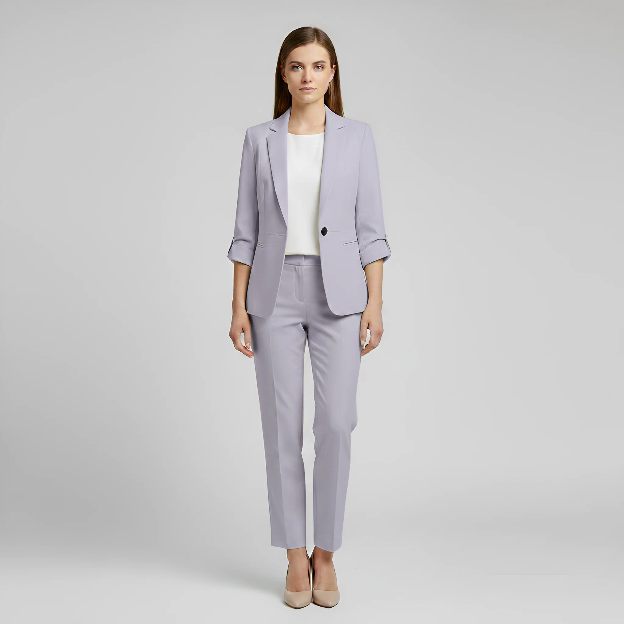 Valerios Fashion completo donna elegante con blazer e pantaloni sartoriali - Image 4